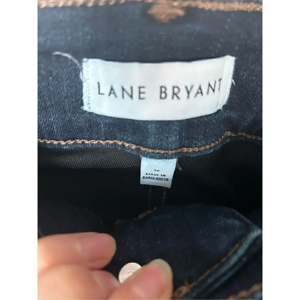 Lane Bryant jeans blue size 16 straight leg - Picture 2 of 3